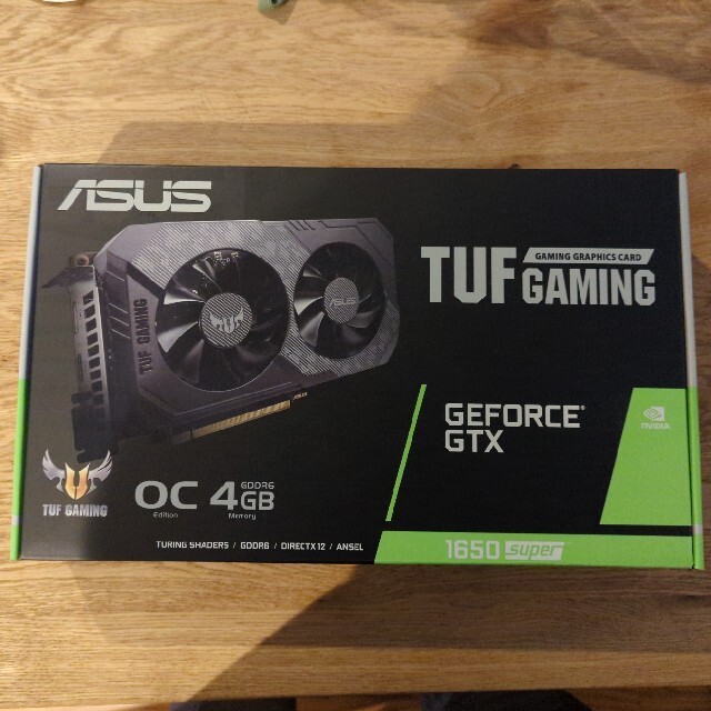 ASUS GeForce GTX 1650 SUPERPCパーツ