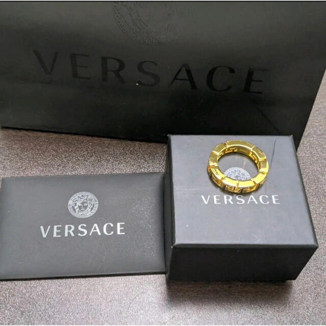 VERSACE - versace ヴェルサーチ ゴールド リング 21号の通販 by K's ...