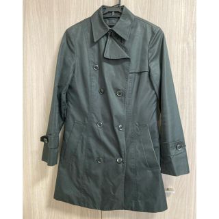 スーツカンパニー(THE SUIT COMPANY)のスーツカンパニー　トレンチコート　黒　36サイズ(トレンチコート)