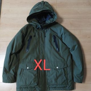 ショット(schott)の【美品】（XL） Schott シュノーケル フード ダウン パーカー(ダウンジャケット)