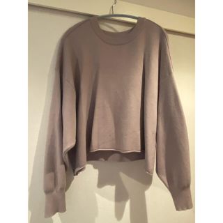 ザラ(ZARA)のZARA ザラ　ニット　ニットスウェット　ニットトレーナー(ニット/セーター)