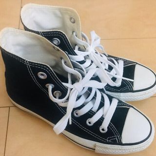 コンバース(CONVERSE)のコンバース　ハイカット　ブラック(スニーカー)