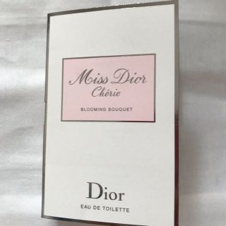 ディオール(Dior)のミスディオール シェリー　ブルーミングブーケ　オードトワレ　サンプル　1ml(香水(女性用))