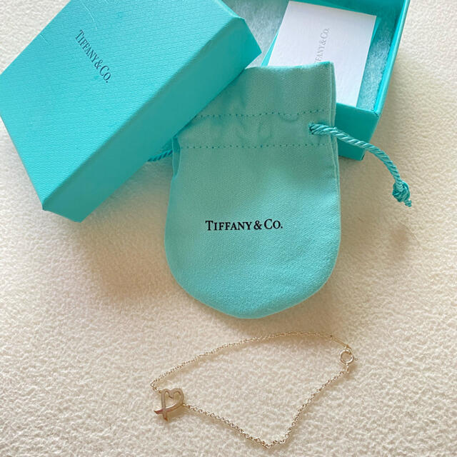 新しい到着 Tiffany ティファニー ラビングハート ブレスレット