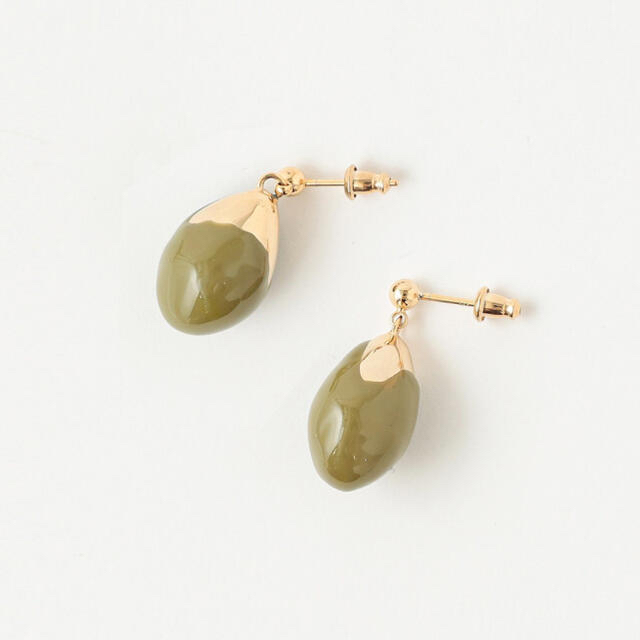 R.ALAGAN OLIVE EARRING 殿堂 19943円引き www.gold-and-wood.com