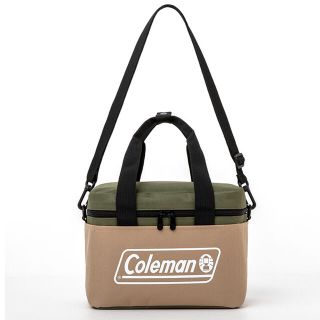 コールマン(Coleman)のcoleman 保温・保冷バッグ　Mサイズ　カーキ×ベージュ(その他)