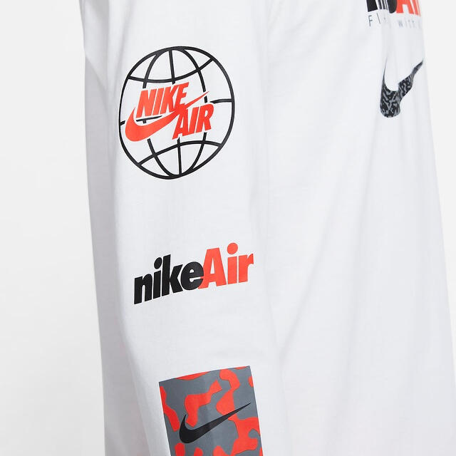 NIKE(ナイキ)の新品 M NIKE ナイキ エア ロンT 長袖Tシャツ 白 M メンズのトップス(Tシャツ/カットソー(七分/長袖))の商品写真