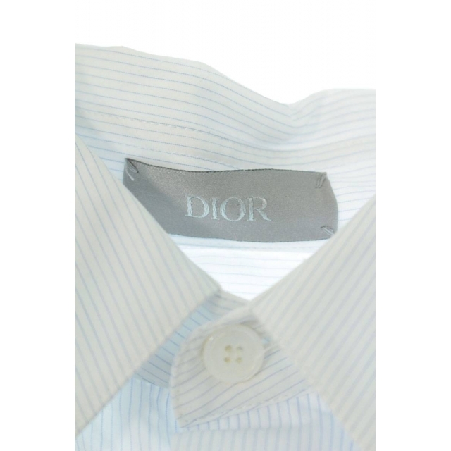 Dior(ディオール)のディオール ×ジュディブレイム 20AW 043C597C5011 DIOR AND JUDY BLAMEストライプ長袖シャツ メンズ 39 メンズのトップス(シャツ)の商品写真