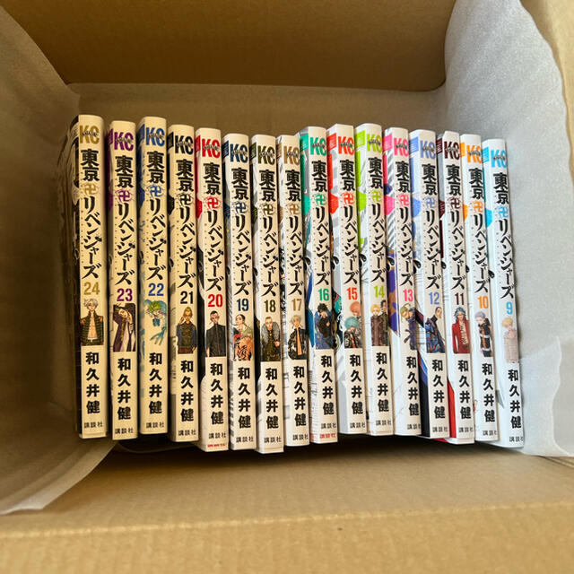 講談社(コウダンシャ)の東京リベンジャーズ9巻から24巻、テレビ放送からの続きです。 エンタメ/ホビーの漫画(少年漫画)の商品写真