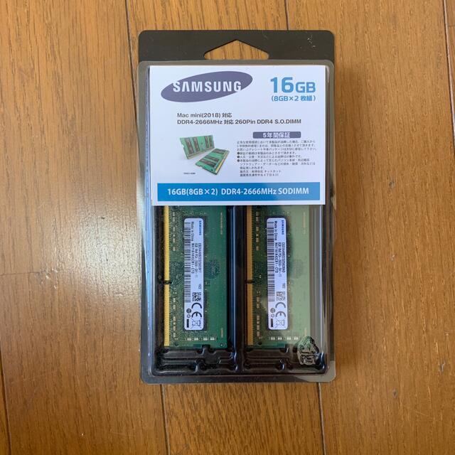 SAMSUNG  DDR4-2666 8GB×2