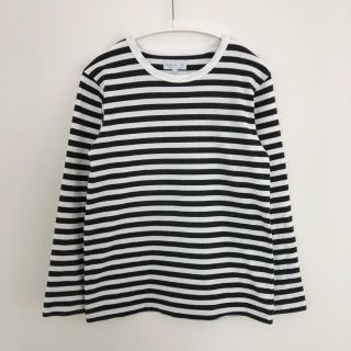 アニエスベー(agnes b.)の美品☆agnès b. ボーダーTシャツ(Tシャツ(長袖/七分))