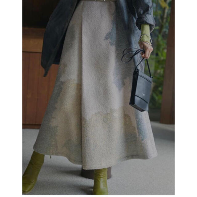 Ameri VINTAGE - アメリヴィンテージ ANDREA ABSTRACT PAINT SKIRTの