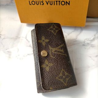 ルイヴィトン(LOUIS VUITTON)の★良品★正規店購入★正規品★ルイヴィトン　キーケース モノグラム　4連(キーケース)