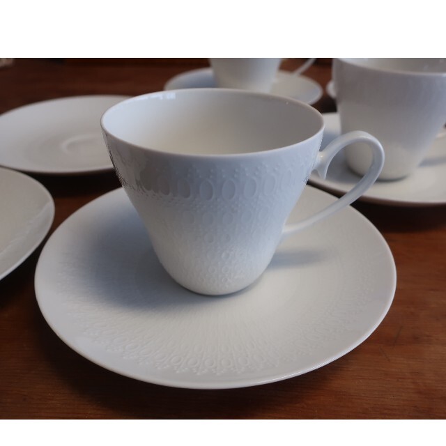 ROSENTHAL 『CLASSIC ROSE』　紅茶兼　カップ\u0026ソーサー　5客