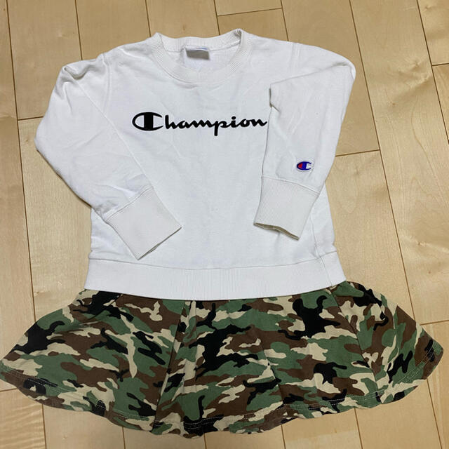 Champion(チャンピオン)のchampion♡ワンピース キッズ/ベビー/マタニティのキッズ服女の子用(90cm~)(ワンピース)の商品写真