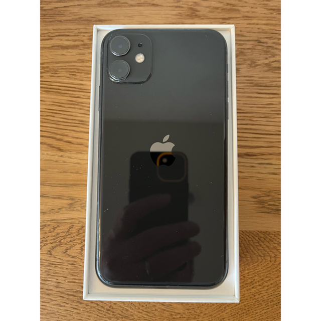 値下げ【美品】Apple iPhone11 128GB ブラック simフリー