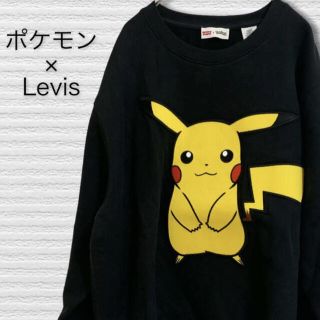 ポケモン 新品未使用 Levi S ポケモン ピカチュウ 刺繍 スウェット Mサイズの通販 ラクマ