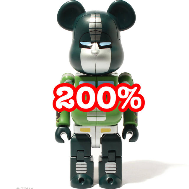 BE@RBRICK × TRANSFORMERS × BAPE 200%