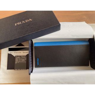 プラダ(PRADA)の新品　PRADA 人気のメンズ長財布(長財布)