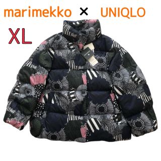 ユニクロ(UNIQLO)のタグ付き マリメッコ×ユニクロ  marimekko UNIQLO ダウン XL(ダウンジャケット)