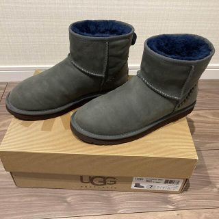 アグ(UGG)の値下げ　ugg classic mini deco  サイズ7 ニューネイビー(ブーツ)