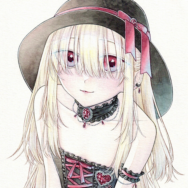 手描きイラスト オリジナル 147 shimizu-kazumichi.com