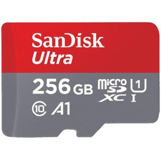 サンディスク(SanDisk)のマイクロSDカード 256GB SanDisk サンディスク 送料無料(PC周辺機器)