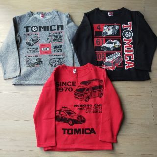 タカラトミー(Takara Tomy)のトミカ　トレーナー　裏起毛(Tシャツ/カットソー)