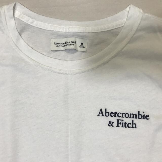 Abercrombie&Fitch(アバクロンビーアンドフィッチ)の【ほぼ未使用】アバクロ　ロンT   サイズM メンズのトップス(Tシャツ/カットソー(七分/長袖))の商品写真