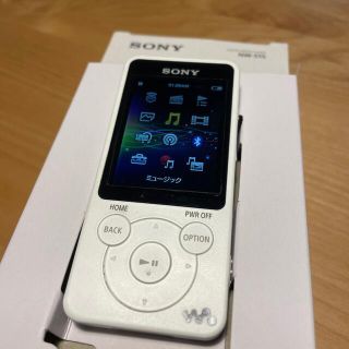 ソニー(SONY)のSONY ウォークマン Sシリーズ NW-S15(W)(ポータブルプレーヤー)