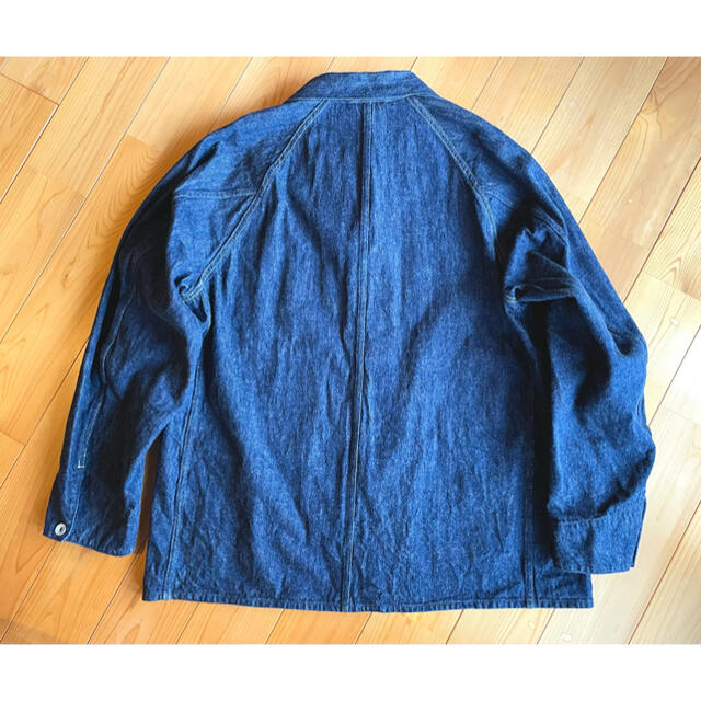 新品 COMOLI デニムワークジャケット 3