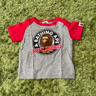 アベイシングエイプ(A BATHING APE)のa bathing ape baby milo Tシャツ　エイプ　BAPE(Ｔシャツ)