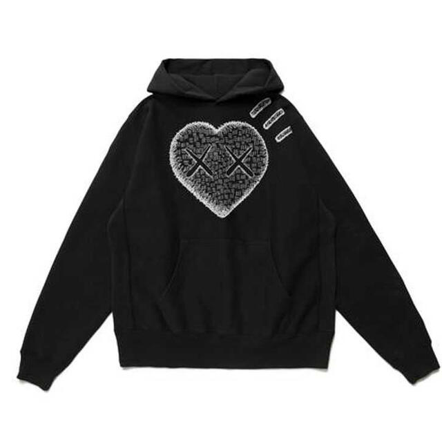 HUMAN MADE KAWS HOODIE "Black"