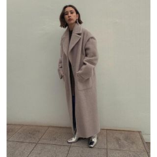 アメリヴィンテージ(Ameri VINTAGE)のAmeri VINTAGE blanket fake mouton coat (ムートンコート)