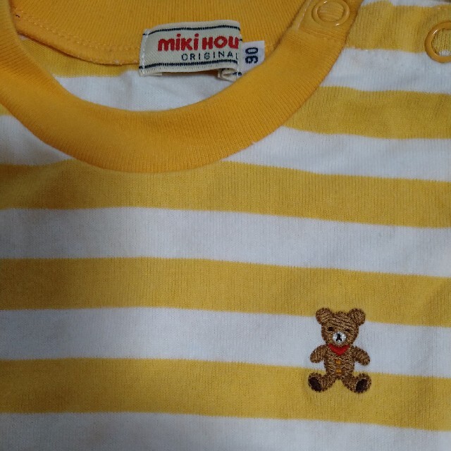 mikihouse(ミキハウス)の【mikihouse】長袖Tシャツ　90 キッズ/ベビー/マタニティのキッズ服男の子用(90cm~)(Tシャツ/カットソー)の商品写真