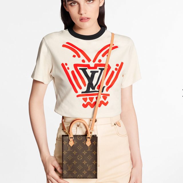 新素材新作 VUITTON LOUIS - プティット・サックプラ レア品 1回使用