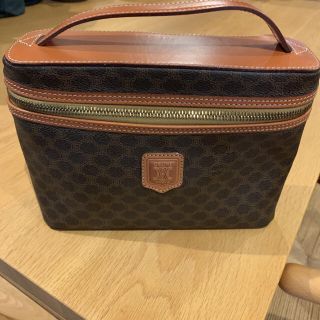 セリーヌ(celine)のハナ様　専用　セリーヌ  マカダム柄　バニティ　バック　メイクポーチ(ポーチ)