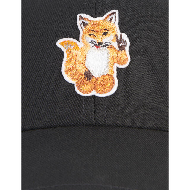 MAISON KITSUNE'(メゾンキツネ)のメゾンキツネ 新作 ALL-RIGHT FOX  6P CAP メンズの帽子(キャップ)の商品写真