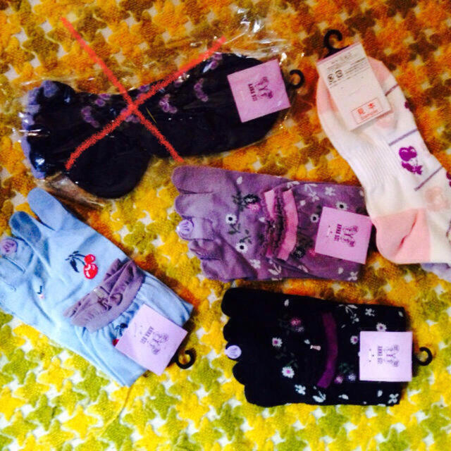 ANNA SUI(アナスイ)の再出品アナスイなど靴下タイツ レディースのレッグウェア(ソックス)の商品写真