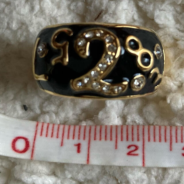 指輪　ゴールド　数字ロゴ レディースのアクセサリー(リング(指輪))の商品写真