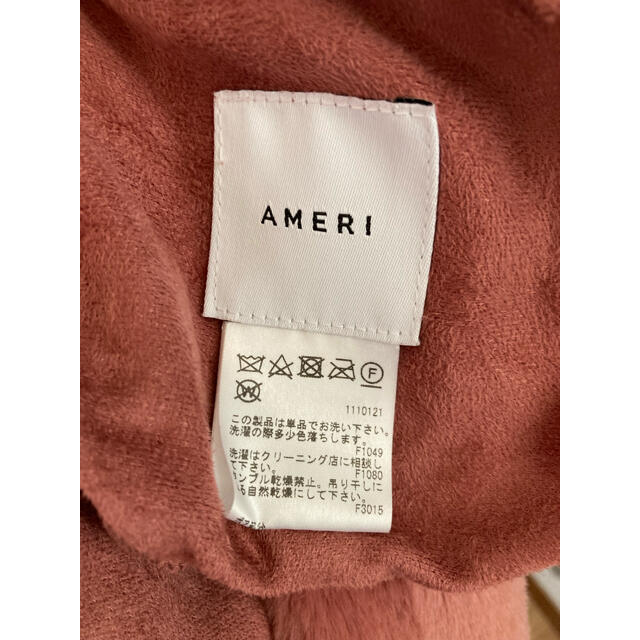 Ameri VINTAGE(アメリヴィンテージ)のアメリ　エコファーコート　ピンク レディースのジャケット/アウター(毛皮/ファーコート)の商品写真
