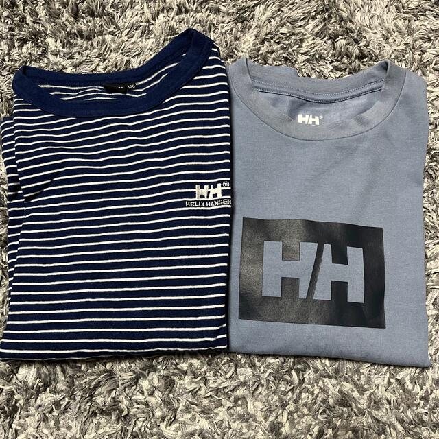 HELLY HANSEN(ヘリーハンセン)のヘリーハンセン140・2枚セット・ロンT キッズ/ベビー/マタニティのキッズ服男の子用(90cm~)(Tシャツ/カットソー)の商品写真