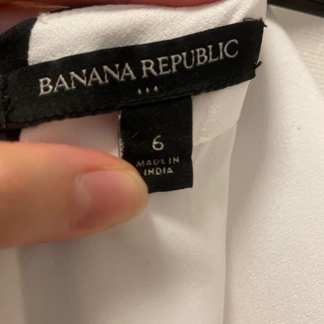 Banana Republic(バナナリパブリック)のバナナリパブリック　膝丈ワンピース　ストライプ レディースのワンピース(ひざ丈ワンピース)の商品写真