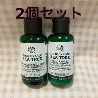 ザボディショップ(THE BODY SHOP)のTHE BODY SHOP TEA TREE 化粧水 洗顔料 新品未使用(化粧水/ローション)