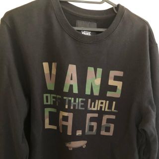 ヴァンズ(VANS)のVANS 黒　スウェット　(スウェット)