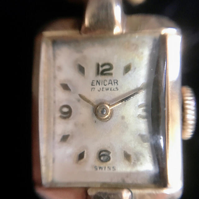 ENICAR エニカ 17JEWELS 18K/750 手巻き 不動品 | www