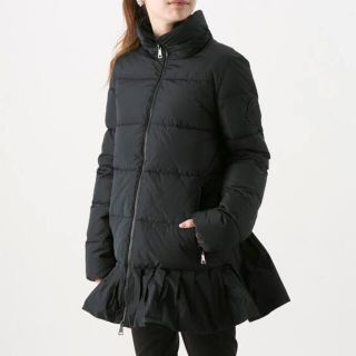 モンクレール(MONCLER)のMONCLER BRUNEC ブラック　1  ブルネック(ダウンジャケット)