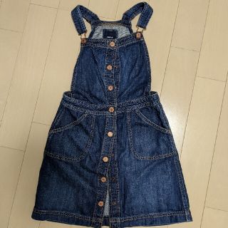 ギャップ(GAP)のGAP　デニムジャンパースカートXL(ワンピース)