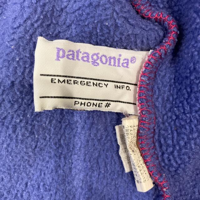 patagonia(パタゴニア)のpatagonia kids 3T フリースパーカー キッズ/ベビー/マタニティのキッズ服女の子用(90cm~)(ジャケット/上着)の商品写真