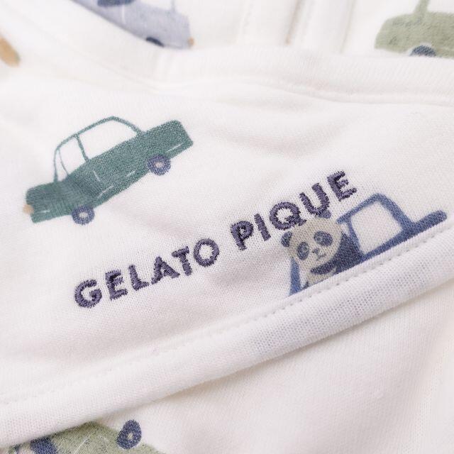 gelato pique(ジェラートピケ)のgelato pique　BABYブランケット　メンズ　クマモチーフ キッズ/ベビー/マタニティの寝具/家具(タオルケット)の商品写真